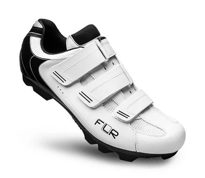Туфли велосипедные FLR F-55 МТB белый/черный size 42/26.5см