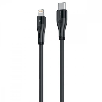 Кабель Proove Soft Silicone Type-C to Lightning 27W (2m) черный