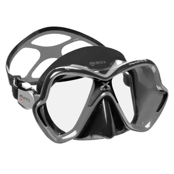 Маска для дайвінгу Mares X-Vision Ultra чорно-сіра (411052.CLLGKLGK)