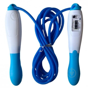 Скакалка со счетчиком X-Treme 2,6м синий (888-22-54)