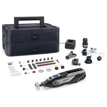 Мультиинструмент Dremel 8250-5/65 Platinum+ 12V, 2 акб, з/у, кейс, набор принадлежностей, гибкий вал (F0138250JF+26150225JA)