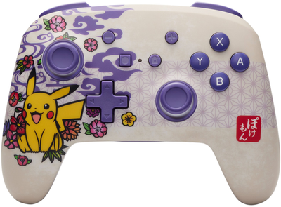 Kontroler PowerA Nintendo Switch Enhanced Wireless Controller - Pikachu Blossom (0617885098512)