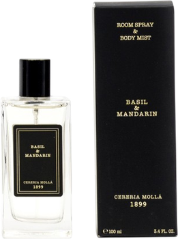 Spray dla domu Cereria Molla Cosmetica Premium Basil and Mandarin 100 ml (8424405012185)