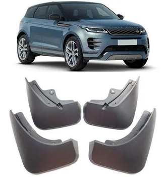 Брызговики Land Rover Evoque 2019- комплект 4 шт.