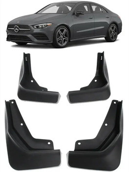 Брызговики Mercedes-Benz CLA class C118 2019-, комплект 4шт.