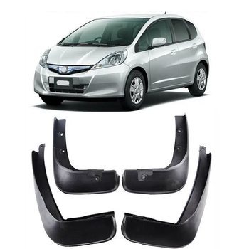 Брызговики Honda Jazz / Fit 2010-2013, комплект 4шт.