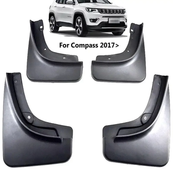 Брызговики Jeep Compass 1.4 2017+, комплект 4шт.