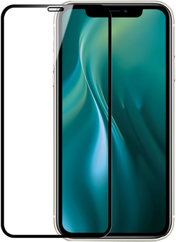 Szkło hartowane Etteri 9D Full Glue Premium do Apple iPhone X/XS/11 Pro Black (5907457798861)