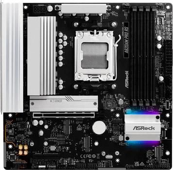 Материнська плата ASRock A620AM PRO RS (sAM5, AMD A620A, PCI-Ex16)
