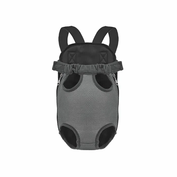Рюкзак-кенгуру для животных Lesko SY210814 S Gray