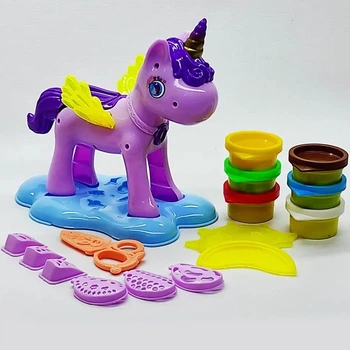 Маса для Ліпки Набір My Little Horse 6 Цвітів з Аксесуарами