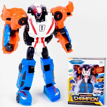 Трансформер Тобот Mini Champion 19 см, рухомі частини, дитяча іграшка Tobot