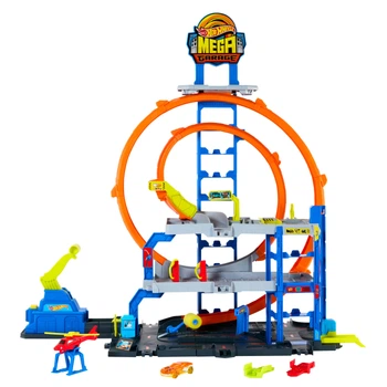 Игровой набор Hot Wheels City Гараж с мега петлей JBM74