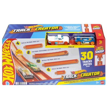 Игровой набор Hot Wheels Track creator Дорожки для трека с 2 машинками JDW42