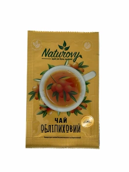 Натуральний обліпиховий чай без добавок Naturovy 50 г