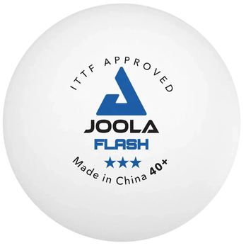 М'ячі для настільного тенісу Joola Flash 40+ White 6 шт (40041)