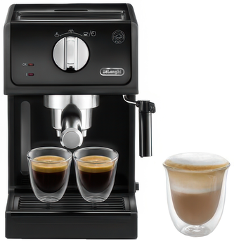 Кавоварка ріжкова DELONGHI Stilosa ECP31.21.BK