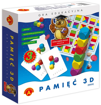 Настільна освітня гра Alexander Пам’ять 3D Maxi (5906018005301)