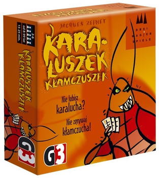 Gra planszowa G3 Jacques Zeimet Karaluszek Kłamczuszek (5902020445234)