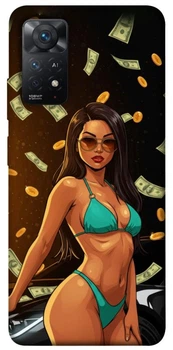 TPU чохол Demsky Money girl для Xiaomi Redmi Note 11 Pro 4G/5G
