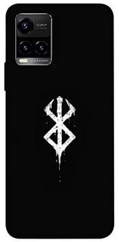 TPU чохол Demsky Berserk logo для Vivo Y21 / Y33s