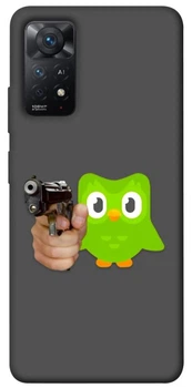TPU чохол Demsky Duolingo meme для Xiaomi Redmi Note 11 Pro 4G/5G