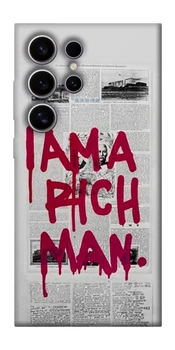 TPU чохол Demsky Mom I am a rich man для Samsung Galaxy S25 Ultra