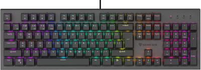 Клавіатура дротова Genesis Thor 303 RGB Outemu Red Black (5901969432909)