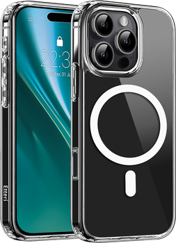 Панель Etteri Hybrid Mag для Apple iPhone 16 Pro Transparent (5907457798632)