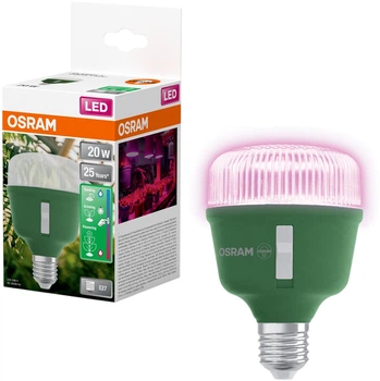 Світлодіодна лампа Ledvance LED T80 GROW 20Вт 230В CL E27 4058075845800