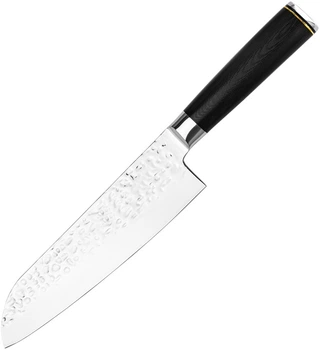 Ніж сантоку Fissman Kojiro 18 см Чорний (2558_F)
