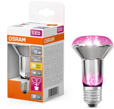 Світлодіодна лампа Ledvance LED R63 GROW LAMP 7,5Вт 230В FIL E27 4099854245138