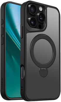Панель Etteri Matt Mag Ring для Apple iPhone 16 Pro Max Black (5906961960474)