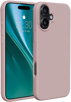 Панель Etteri Silicone Case для Apple iPhone 16 Plus Pink (5900495029652)