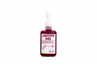 Фіксатор різьби loctite 542 анаеробний середньої міцності для різьби до 3/4" 50мл HENKEL 246613