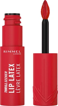 Рідка помада для губ Rimmel Thrillseeker Lip Latex 400 Rimmel Red 6 мл (3616305500236)