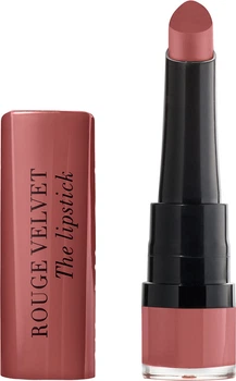 Стійка матова помада для губ Bourjois Rouge Velvet Matte Lipstick 49 Maca'Rose 2.4 г (3616306373365)
