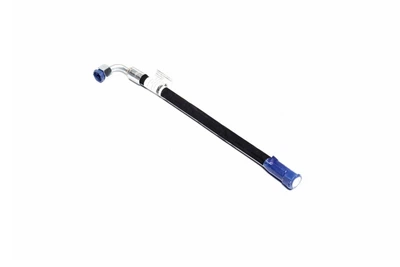 Шланг МТЗ l=420 ключ 24 d-10 з кутом 90* рвд 2sn тм hydrosila 680-4607140-01
