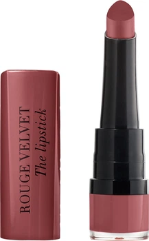 Стойкая матовая помада для губ Bourjois Rouge Velvet Matte Lipstick 52 Spice Fig 2.4 г (3616306373396)