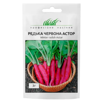 Редька Астор красная, 3 г Anseme