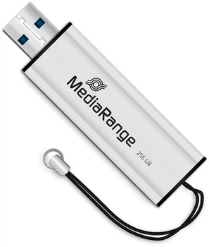USB флеш накопитель MediaRange USB3.0 256GB Black/Silver (MR919)