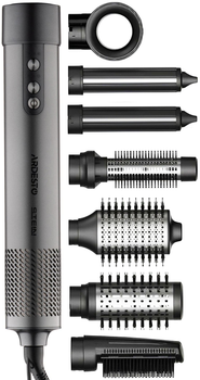 Стайлер Ardesto HD-Y1000BRST Stein (1200-1400Вт, 3 скор., 3 темп., ионизация)