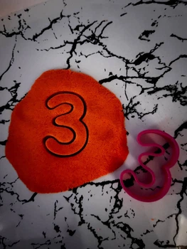 Набор для вырезания печенья Цифры