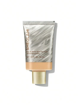 Тональный крем Dew & Done Skin Tint With SPF20 от SHEGLAM оттенок Shell