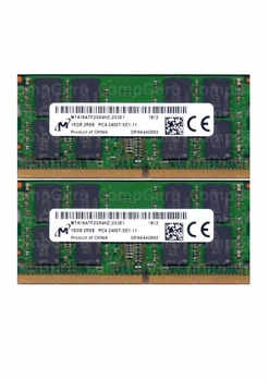 Оперативная память для ноутбука Micron DDR4 32GB (2x16GB) 2400MHz SO-DIMM 2Rx8 PC4-2400T (MTA16ATF2G64HZ-2G3E1)