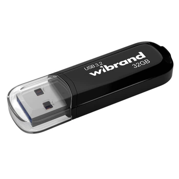 Флеш накопитель USB Wibrand Marten, USB 3.2 Gen1, 32GB, Black