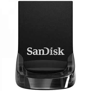 Флеш накопитель USB SanDisk USB 3.1 Ultra Fit 64Gb (130Mbps) Black