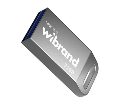 Флеш накопитель USB Wibrand Ant, USB 3.2 Gen1, 32GB, Silver