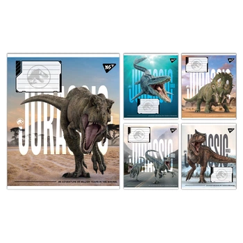 Тетрадь в клетку А5 YES JURASSIC WORLD ALIVE 767690 96 листов