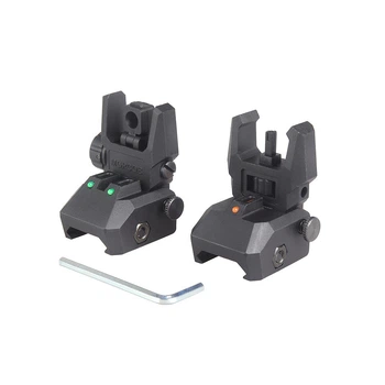 Откидной целик и мушка MGPCQB Back-up Sight с оптической подсветкой